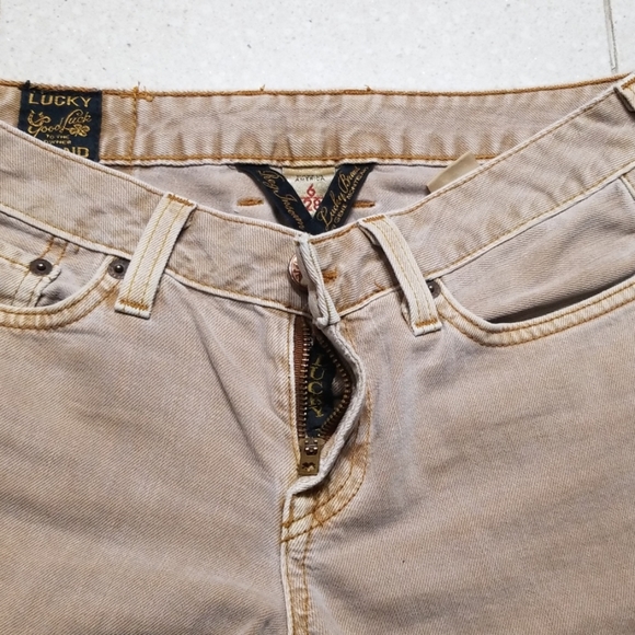 Lucky Brand Light Brown Lola Straight Leg Jeans - Picture 6 of 8